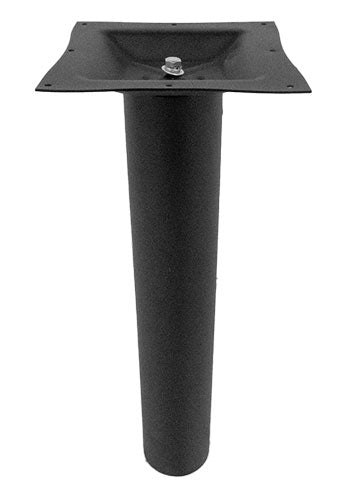 BLACK COLUMN DIA 4.5 INCH WITH SQUARE TOP SPIDER 28-1/2 INCH H