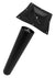 BLACK COLUMN DIA 4.5 INCH WITH SQUARE TOP SPIDER 28-1/2 INCH H