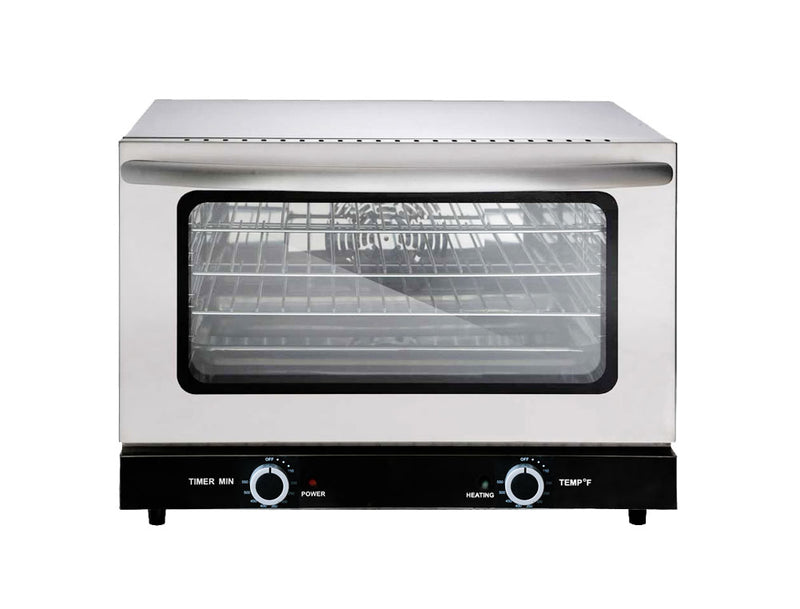 Omcan CE-CN-0047 Half-Size Countertop Convection Oven 1.66 cu.ft/ 47L, 120V, 1600W