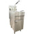 Omcan CE-CN-0025-FP 45-50 lb. Propane Gas Floor Fryer – 120,000 BTU