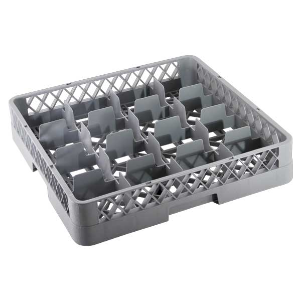 Omcan Dishwasher Glass Rack – 16-Compartment