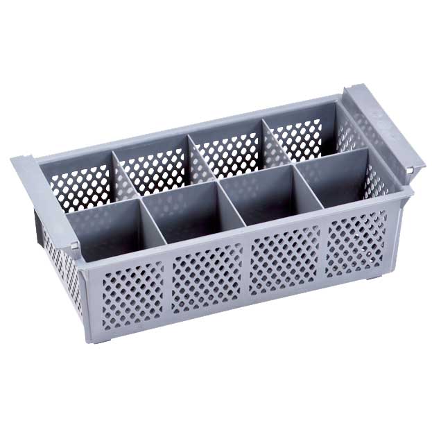Omcan Dishwasher Cutlery Basket – 8-Compartment