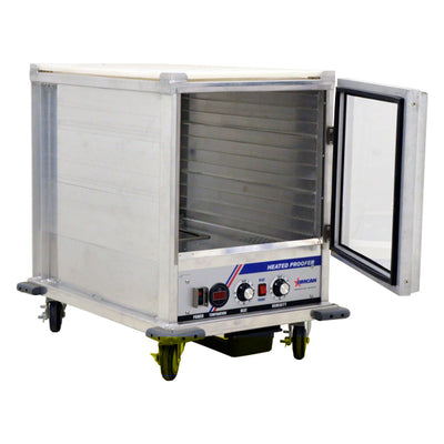 Omcan 43554 Non-Insulated Heater / Proofer Cabinet with Ten 18″ x 26″ Tray Capacity