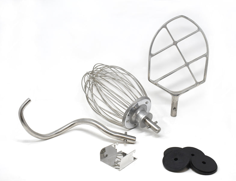 Omcan MX-CN-0020 20QT Heavy-Duty Planetary Mixer with Timer and Guard – 110V, 1500W