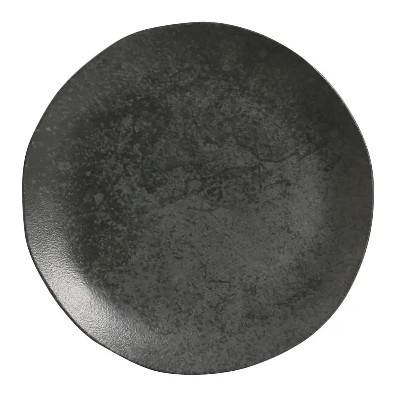 Porto Brasil Organic Plates Stoneware Chromium ( Case of 12)