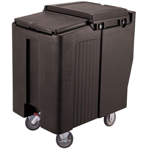 Cambro Ice Caddy 125 lb Towable Ice Transport Cart for Commercial Foodservice
