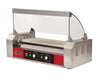 Omcan Optional Grill Sneeze Guard for Hot dog Roller with 9 Rollers