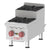 Omcan CE-CN-0212-S 2-Burner Countertop Stainless Steel Step-Up Gas Hot Plates