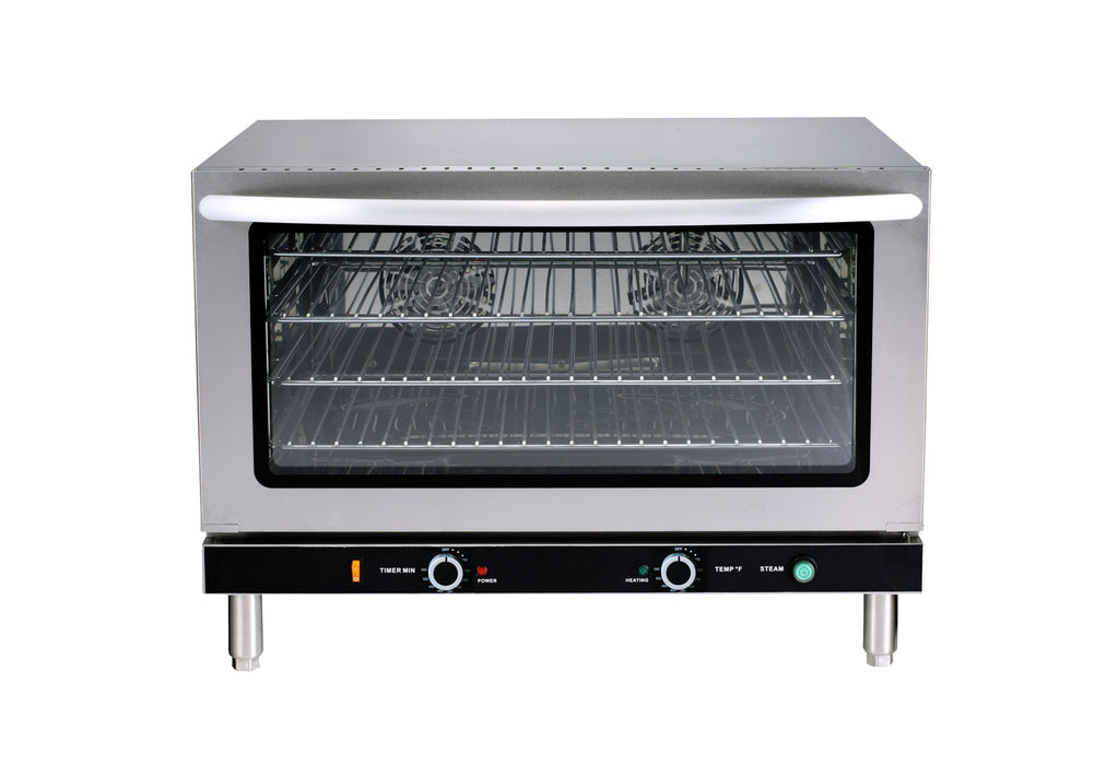 Omcan CE-CN-0004-C Full-Size Countertop Convection Oven, 3.53 Cu. Ft. (100 L) – 220 V, 4500 W