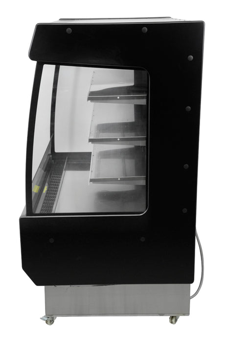 Omcan RS-CN-0770 51-inch Grab-and-Go Open Refrigerated Floor Self-Serve Merchandiser with 27.2 cu.ft Capacity