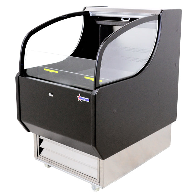 Omcan RS-CN-0186 26″ Grab-and-Go Open Refrigerated Self-Serve Display Case with 6.6 cu.ft Capacity