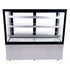 Omcan RS-CN-0471-S 60-inch Square Glass Floor Refrigerated Display Case