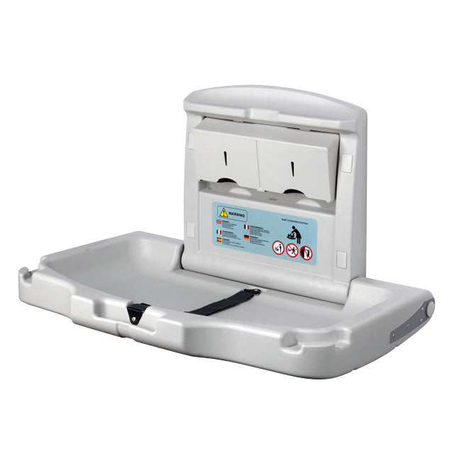 BABY CHANGE STATION TABLE 19-1/2 INCH X 33-1/2 INCH X 23 INCH H HORIZONTAL MOUNT