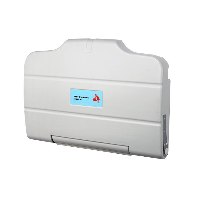 BABY CHANGE STATION TABLE 19-1/2 INCH X 33-1/2 INCH X 23 INCH H HORIZONTAL MOUNT