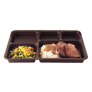 Cambro Camwear® 5-Compartment Cafeteria Tray ( Case of 24 )