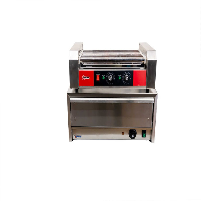 Omcan CE-CN-0007-N 0.91 kW Hot dog Roller with 7 Rollers
