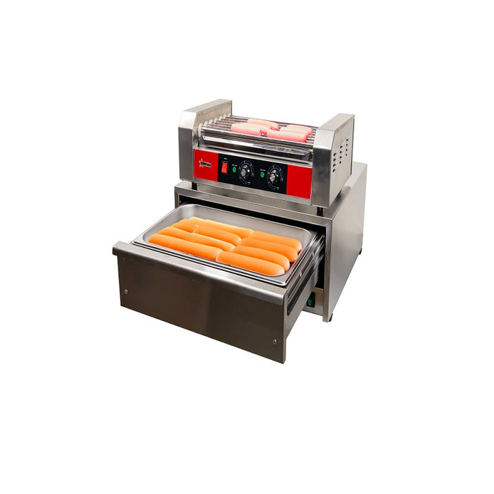 Omcan CE-CN-0007-N 0.91 kW Hot dog Roller with 7 Rollers