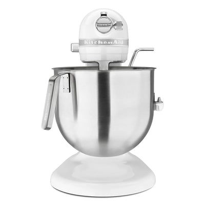 KitchenAid KSM8990WH NSF Commercial Planetary Stand Mixer, 8 Qt., White, 120V