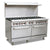 Omcan CE-CN-1524-L 60″ Commercial Gas Range with 10 Burners and 2 Standard Ovens 362,000 BTU – Liquid Propane