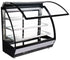 Omcan RS-CN-0860 60″ Refrigerated Floor Showcase with Curved Glass, 28cu.ft. (799 Liter) Capacity – 110V, 680W