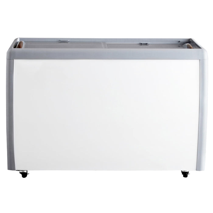 Omcan FR-CN-0460-R 60-inch Ice Cream Display Chest Freezer with Flat Glass Top