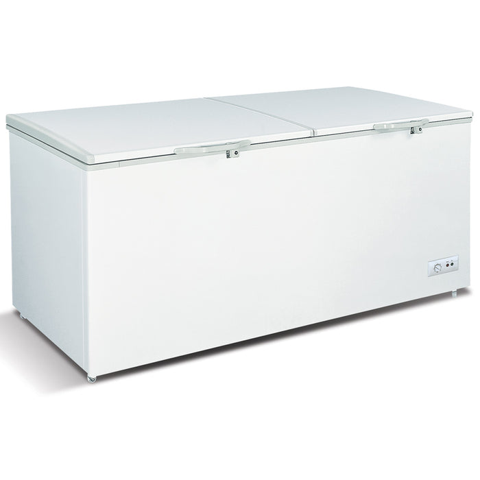 Omcan FR-CN-0600 76-inch Chest Freezer With Solid Flat Top