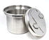 Omcan FW-TW-5000-W 11 QT White Retro Soup Warmer/Rethermalizer