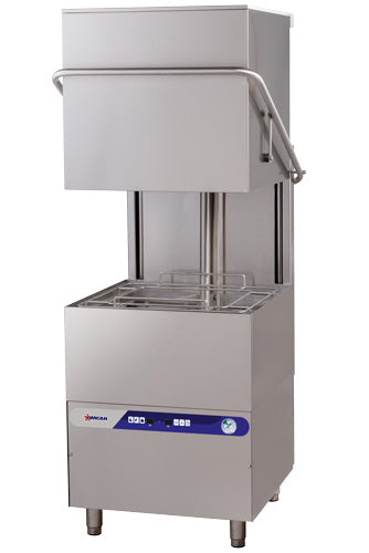 Omcan CD-GR-1500 26-inch Upright High Temperature Dishwasher with Digital Control