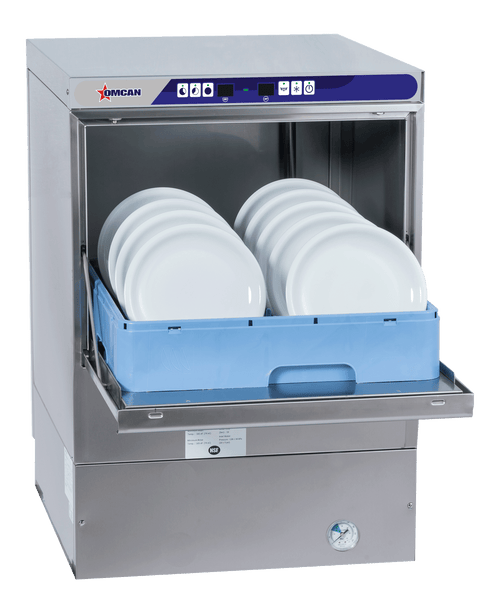 Omcan CD-GR-0500 23-inch Under Counter High Temperature Dishwasher with Digital Control