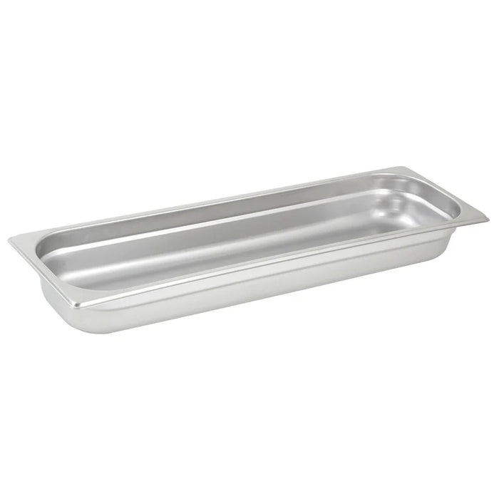 Winco, 22 Gauge Stainless steel- Anti-jam Steam Pan, Half Size Long, Stainless Steel (Price / Piece) - Available in Different Sizes