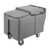 Cambro Ice Caddy 175 lb with Fixed and Swivel Casters for Commercial Ice Transport