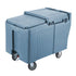 Cambro Ice Caddy 175 lb with Fixed and Swivel Casters for Commercial Ice Transport