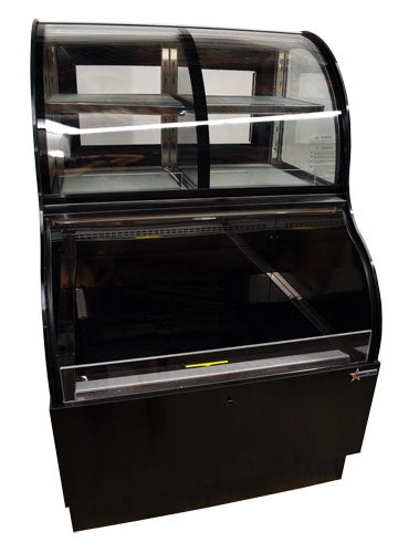 Omcan RS-CN-0348 36-inch Dual Service Open Refrigerated Floor Display Case