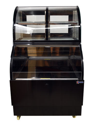 Omcan RS-CN-0348 36-inch Dual Service Open Refrigerated Floor Display Case