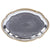 Vollrath Model No. 47265 : Odyssey™ Serving Tray, large, oval, chrome plated, with decorative engraving
