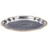 Vollrath Model No. 47265 : Odyssey™ Serving Tray, large, oval, chrome plated, with decorative engraving
