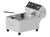 Omcan CE-CN-0401 Elite Series 10 lbs Capacity Electric Countertop Single Basket Deep Fryer – 120 V, 1800 W