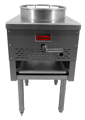 Omcan CE-CN-WOK NG Wok Range 13″ Ring 95,000 BTU – Natural Gas