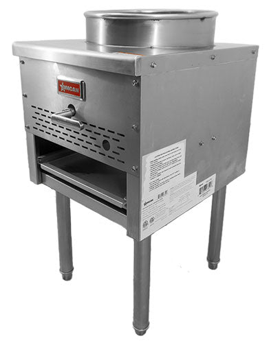 Omcan CE-CN-WOK NG Wok Range 13″ Ring 95,000 BTU – Natural Gas