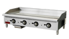 Omcan CE-CN-G48-TP 48″ Countertop Gas Griddle 4 Burners with Thermostatic Control – 112,000 BTU