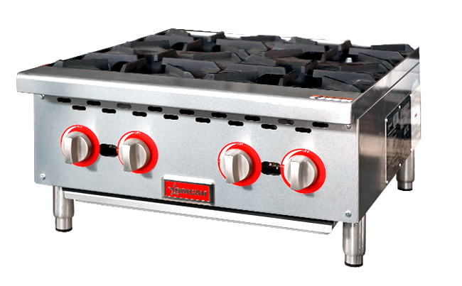 Omcan CE-CN-HP24-M 24″ Hot Plate with 4 Burners