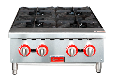 Omcan CE-CN-HP24-M 24″ Hot Plate with 4 Burners