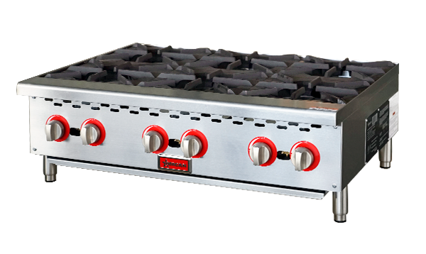 Omcan CE-CN-HP36-M 36″ Hot Plate with 6 Burners