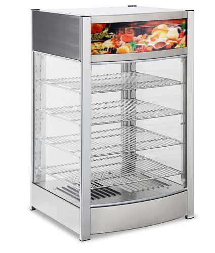 Omcan DW-CN-0097-SF 18-Inch Countertop Display Warmer 3.4cu.ft. / 97L – 110V, 800W