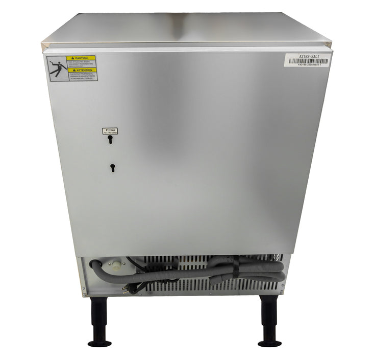 Omcan IC-CN-0289S 26″ Ice Maker 80lb / 36 kg Bin Capacity, 280lb / 127 kg Production per Day – 1 HP, 110V