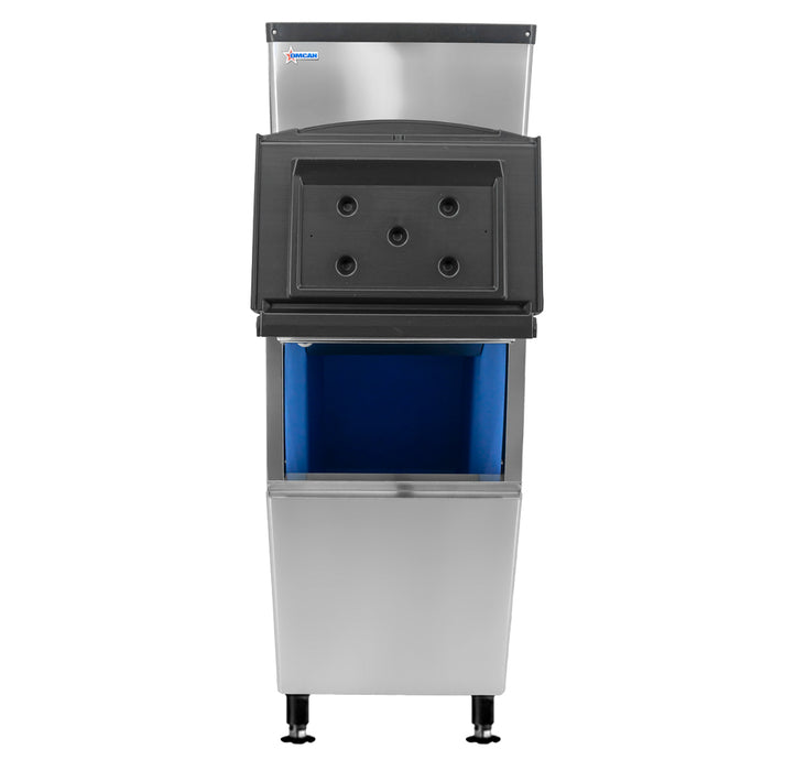 Omcan IC-CN-0329 22″ Ice Maker Machine 275 lb / 125 kg bin Capacity, 350 lb / 160 kg Production per Day
