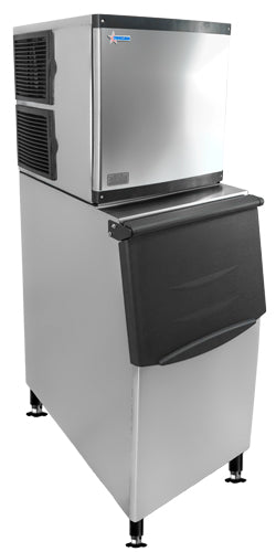 Omcan IC-CN-0329 22″ Ice Maker Machine 275 lb / 125 kg bin Capacity, 350 lb / 160 kg Production per Day