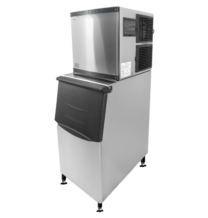 Omcan IC-CN-0329 22″ Ice Maker Machine 275 lb / 125 kg bin Capacity, 350 lb / 160 kg Production per Day