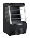 Omcan RS-CN-0390 36″ Grab-and-Go Open Refrigerated Self-Serve Display Case with 13.77 cu.ft. Capacity – Black