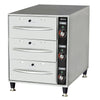 Omcan FW-CN-0003 Triple Freestanding Narrow Warming Drawer – 120 V, 1350W